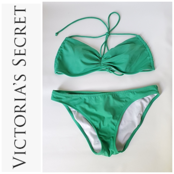 Victoria's Secret Other - Victoria's Secret Bikini Set Halter Bandeau